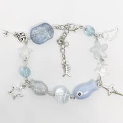 ハンドメイド ブレスレット y2k ウィッシュコア お魚のサムネイル