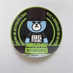 KRUNK × BIGBANG TOP 조이폴리스 스티커 비매품 탭