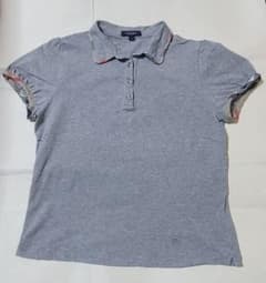 BURBERRY LONDON 半袖ポロシャツ グレー ノバチェック - メルカリ