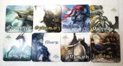 FF14 エオルゼアカフェ 蛮神 ボス コースター8枚セットのサムネイル