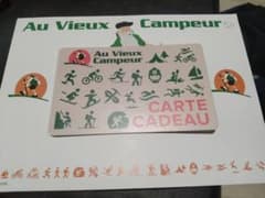 Au Vieux Campeur カード 50ユーロのサムネイル