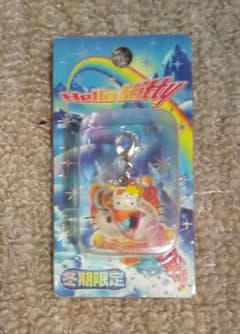 ハローキティ　Winter Limited Edition Snowboard Zipper Mascot - Sanrio Kitty