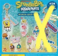 スポンジボブ ゆらゆらアクリルキーホルダー 4点セミコンプセットのサムネイル