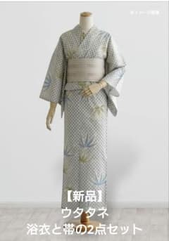 新品】utatane「浴衣」と「帯」の2点セット - メルカリ