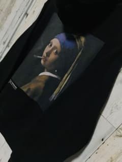 真珠耳飾り少女芸術。FR2パーカー フェルメール XLARGE ASSC HUF 