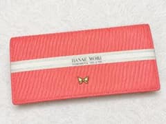 【未使用】HANAE MORI ハナエモリ 長財布 ピンクのサムネイル