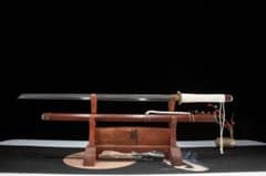 シンプル唐刀 模造刀 居合刀 武士道 武具 漢剣 唐刀 龍泉剣 手鍛造打