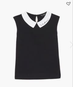 新品To b. by agnes b. ノースリーブカットソー 襟付き 38のサムネイル