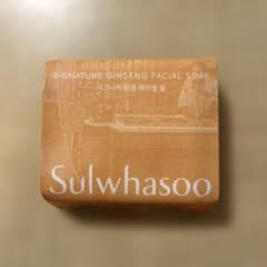 新品未使用・Sulwhasoo シグネチャー ジンセン フェイシャルソープのサムネイル