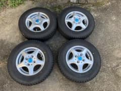 スタッドレスタイヤ ホイールセット　145/80/R12 6PRのサムネイル