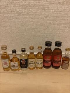 ウイスキー ミニボトル 8本セット 角瓶原酒 など - メルカリ