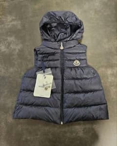 正規品 MONCLER モンクレール キッズ ダウンベスト 100 - メルカリ