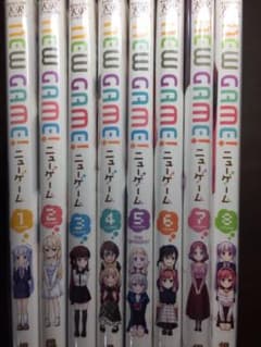 NEW GAME! 만화 전권 세트 렌탈 떨어짐