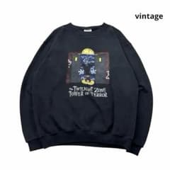 90s Disney タワーオブテラー ミッキー フェード スウェット 黒 - メルカリ