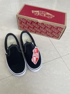 VANS スリッポン ブラックのサムネイル