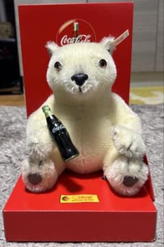 Coca-Cola Steiff ぬいぐるみ Coca-Cola Steiff ぬいぐるみ - メルカリ