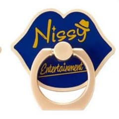 nissy スマホリング 青色のサムネイル