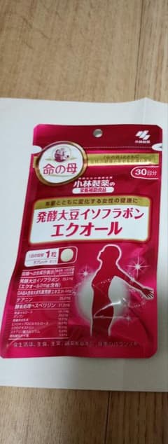 発酵大豆イソフラボンエクオール30日分　②のサムネイル