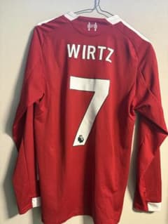 リバプール オーセンティックユニフォーム 長袖　wirtz ヴィルツのサムネイル