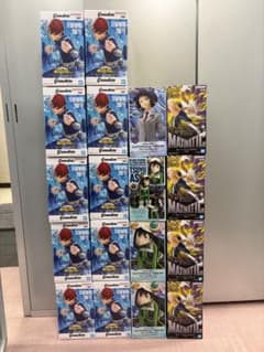 【新品未開封】僕のヒーローアカデミア プライズフィギュア まとめ売り18点セットのサムネイル