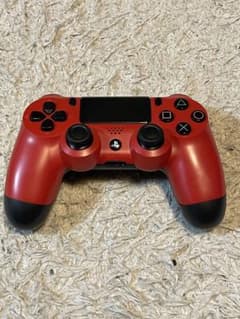 ジャンク】PS4 ワイヤレスコントローラー CUH-ZCT2J レッド - メルカリ