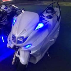 マジェc250LEDウィンカー青のサムネイル