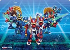 即日対応 キャラクター万能ラバーマット ロックマン 「ビクトリー