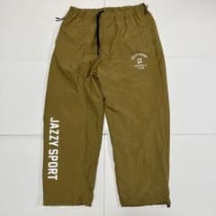 jazzy sport ルースイソンブラ ナイロンパンツ コヨーテ Mサイズ jazzy sport ルースイソンブラ ナイロンパンツ コヨーテ Mサイズ