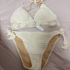 crassiang オリジナル 4cm パワーボリュームニットビキニのサムネイル
