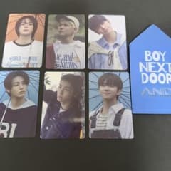 BOYNEXTDOOR AND Weverse 特典 トレカ セット - メルカリ