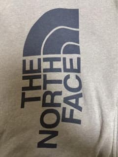 THE NORTH FACEパーカーグレービッグロゴメンズMレディース可 人気のサムネイル