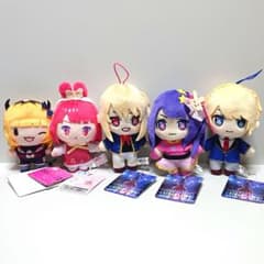 新品未使用タグ付き 推しの子 ぬいぐるみマスコット 5点セット