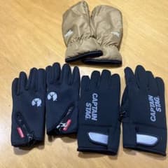 CAPTAIN STAG ウィンタースポーツグローブ 3セット