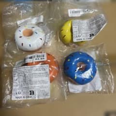ドーナツ型ラテックス犬用おもちゃのサムネイル