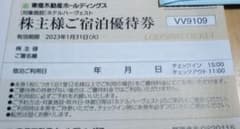 ホテルハーヴェスト　株主様ご宿泊優待券　1枚のサムネイル