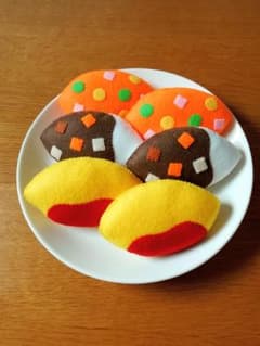 フェルトのおままごと☆ライスセットのサムネイル