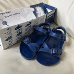 BIRKENSTOCK 키즈 샌들 네이비 18cm