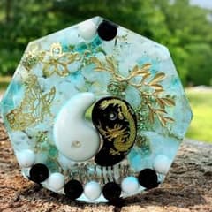 【限定１１０００縁６点】夏至オルゴナイト【蒼龍】のサムネイル
