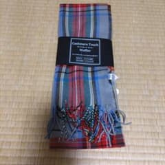 Cashmere Touch チェック柄マフラーのサムネイル