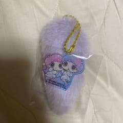 せきやゆりえ×サンリオキャラクターズ　しっぽ付きキーホルダーリトルツインスターズ