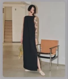TODAYFUL ノースリーブ ロングワンピース ブラックのサムネイル