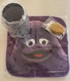 コカコーラカップマックコラボ・グリマス タオル ・マックナゲットクリップのセットのサムネイル