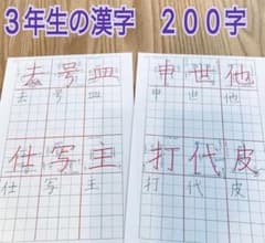 [1일 10분] 깔끔한 글자가 몸에 익는다! 작은 3 한자 200자 홍복의 본 프린트