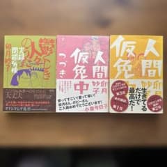 卯月妙子 3冊セット　人間仮免中　鬱くしき人々のうた 実録・閉鎖病棟のサムネイル