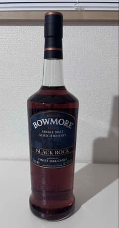 BOWMORE BLACK ROCK アイラ シングルモルト スコッチウイスキー BOWMORE BLACK ROCK アイラ シングルモルト スコッチウイスキー - メルカリ