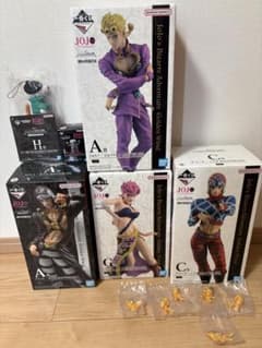 一番くじ ジョジョの奇妙な冒険 MASTERLISE フィギュアセットのサムネイル