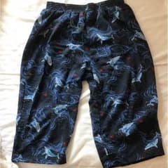 ステテコ パンツ 和柄 七分丈のサムネイル