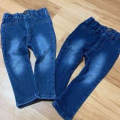 ★デニム パンツ 80cm 2本セット★のサムネイル