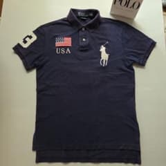 美品❗POLO 星条旗 BP 3 黒半袖ポロシャツ170S Polo by Ralph Lauren 星条旗 BP 3 M - メルカリ