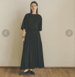 CLANE 3WAYレイヤードグロスワンピース ブラック セットアップ 黒 CLANE 3WAYレイヤードグロスワンピース ブラック セットアップ 黒